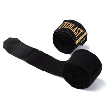 Load image into Gallery viewer, ELITE 180" HAND WRAPS - BLACK & GOLD