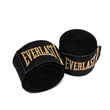 Load image into Gallery viewer, ELITE 180" HAND WRAPS - BLACK & GOLD