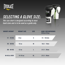Load image into Gallery viewer, POWERLOCK PRO LACED LEATHER TRAINING GLOVES - BLACK & WHITE