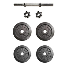 Load image into Gallery viewer, 10KG CAST IRON DUMBBELL SET