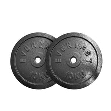 Load image into Gallery viewer, 10KG CAST IRON WEIGHT PLATE SET