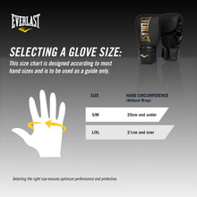 Load image into Gallery viewer, ELITE CARDIO BOXING GLOVES - BLACK &amp; GOLD
