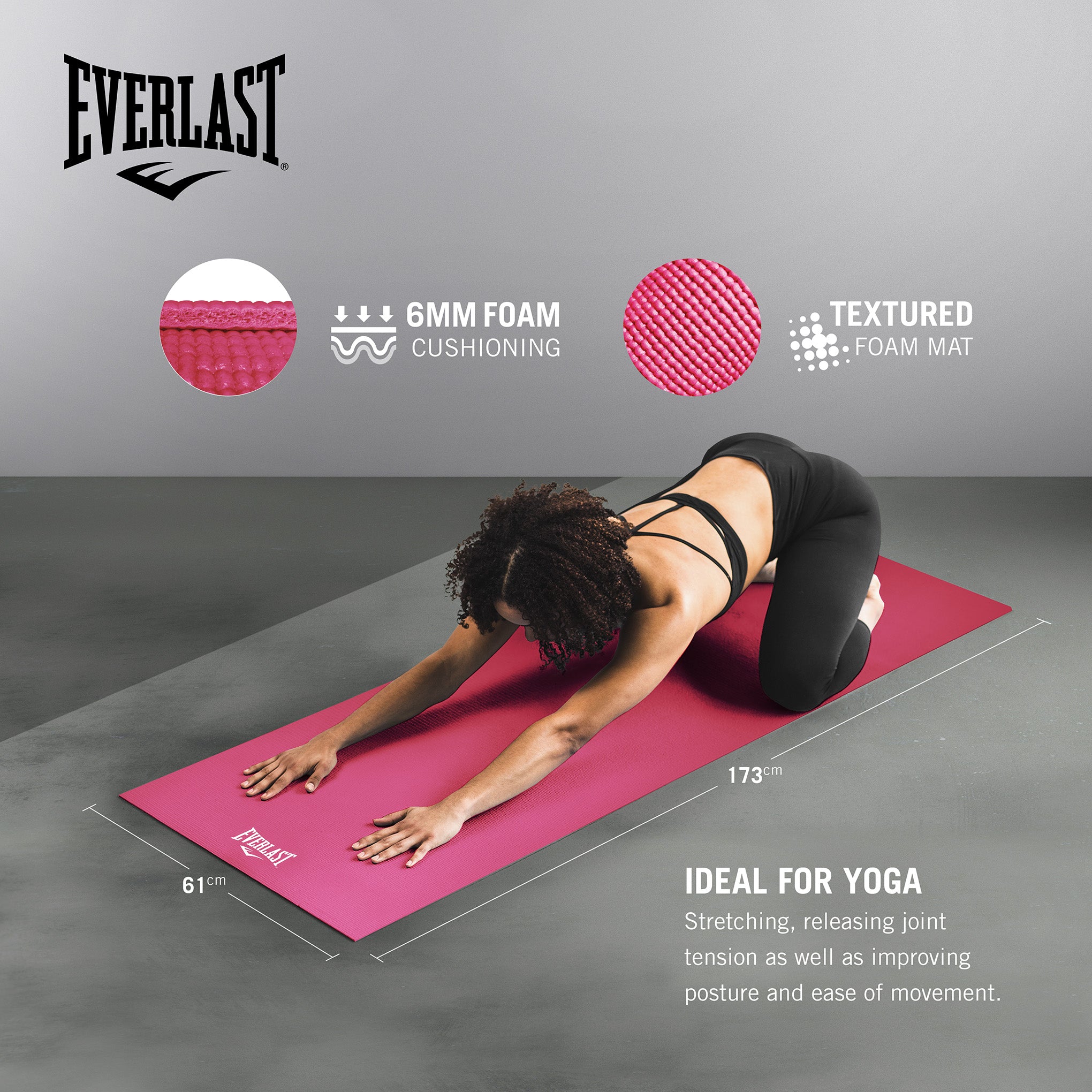 6MM YOGA MAT – Everlast South Africa