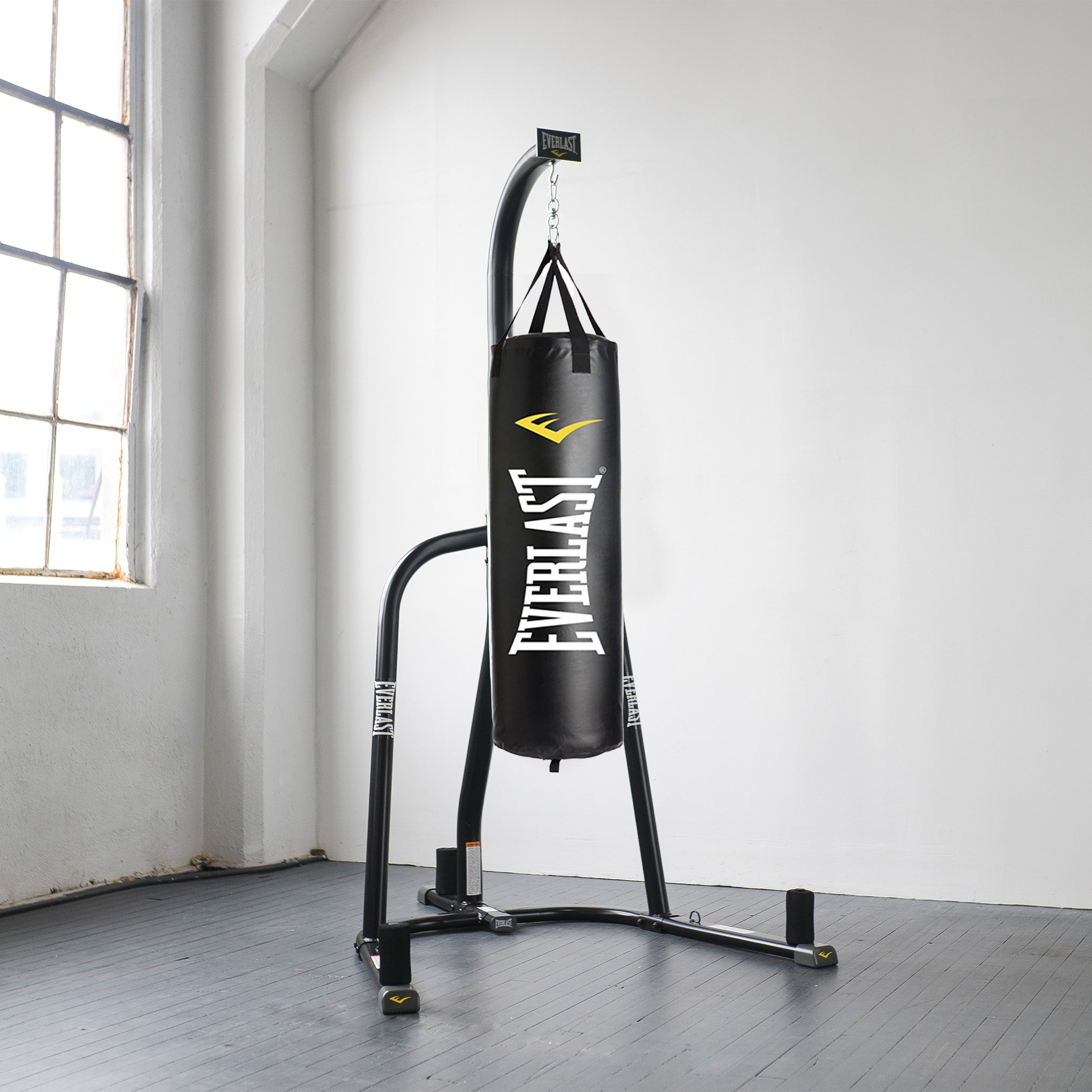 NEVATEAR HEAVY BAG WITH CHAIN & SWIVEL - BLACK & WHITE – Everlast South  Africa