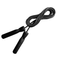 Load image into Gallery viewer, 9FT PVC SKIPPING ROPE - BLACK
